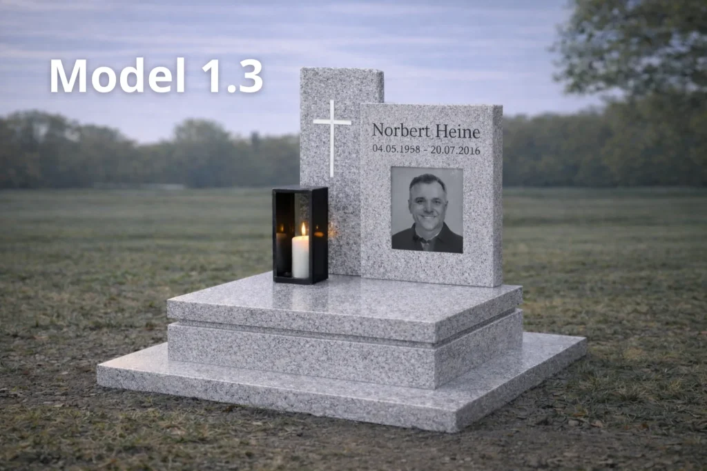 model nagrobka 3.1 urnowy